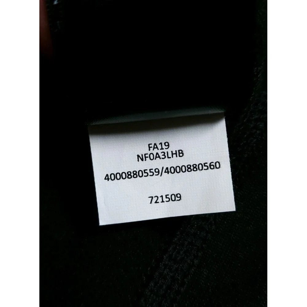 The North Face Black Sweatshirt Tech 1/4 Zip Fleece Mens Size XL Segra Logo